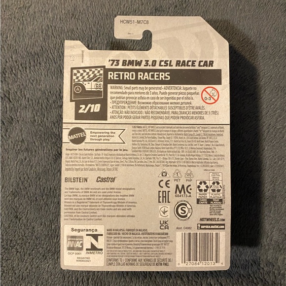 "🥦5/$25🥦" Hot Wheels '73 BMW 3.0 CSL - Picture 4 of 5
